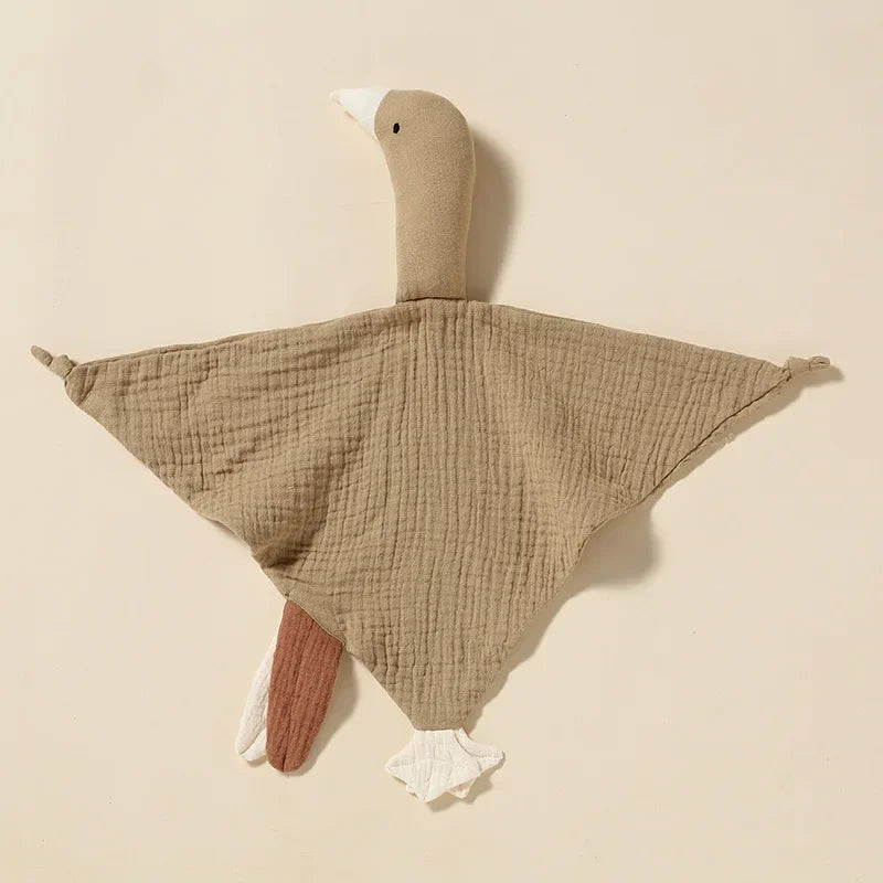 Doudou Cygne en Coton pour Bébé
