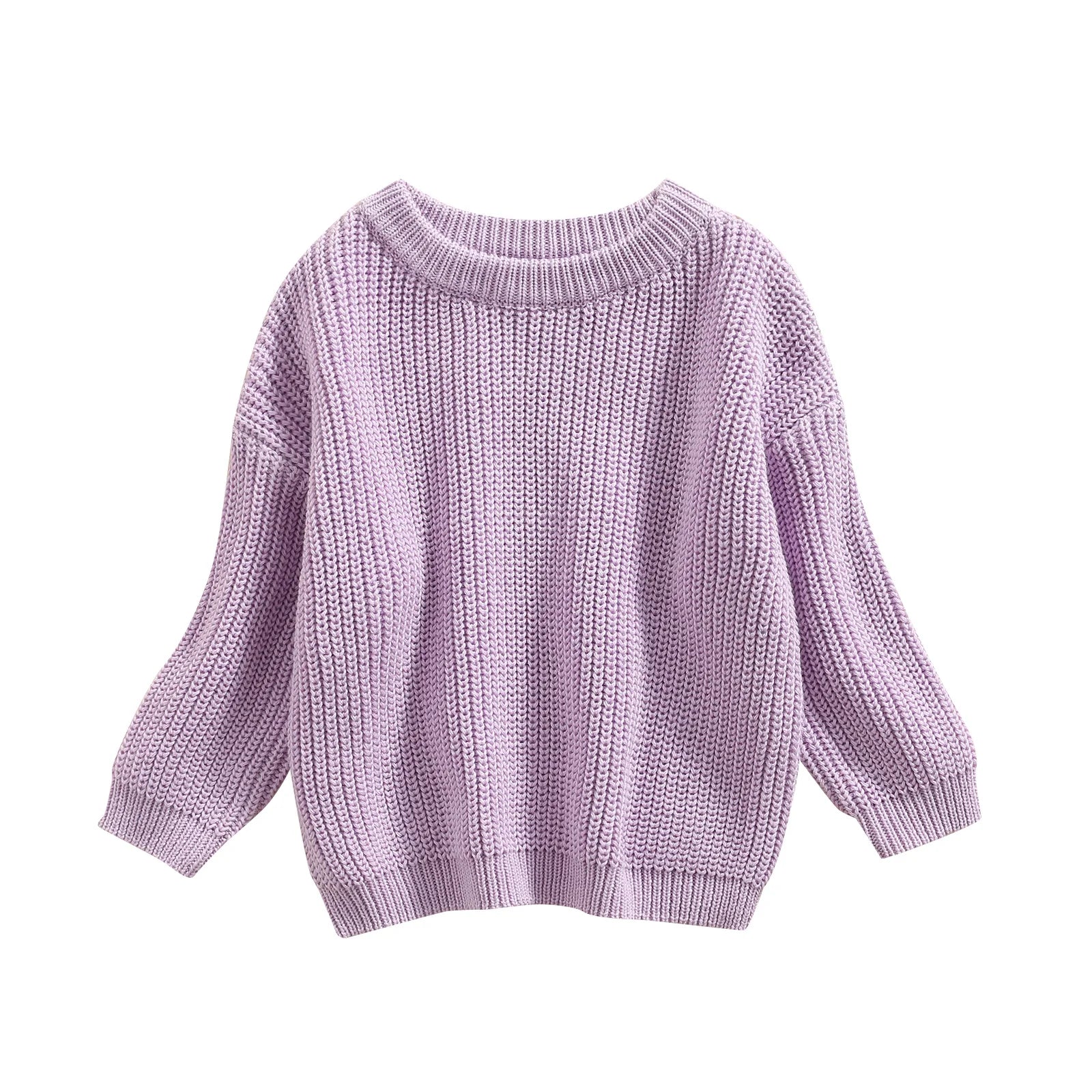 Pull Bébé Tricoté Manches Longues Automne