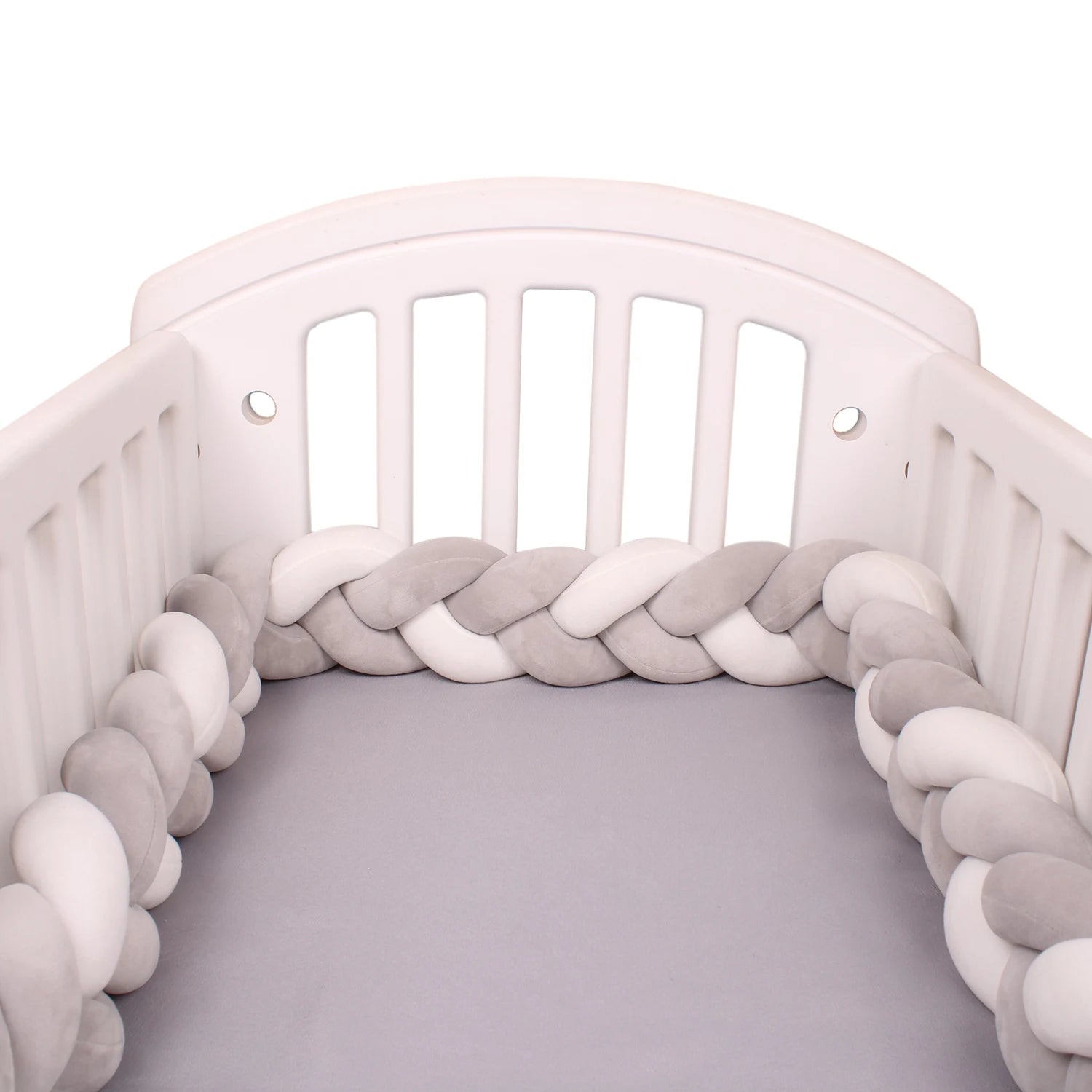 Tour de Lit Bébé Tressé Décoratif