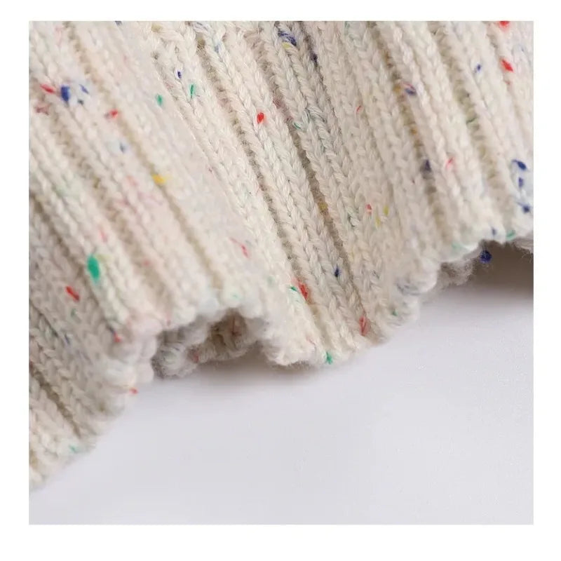 Pull Enfant Tricoté Manches Longues