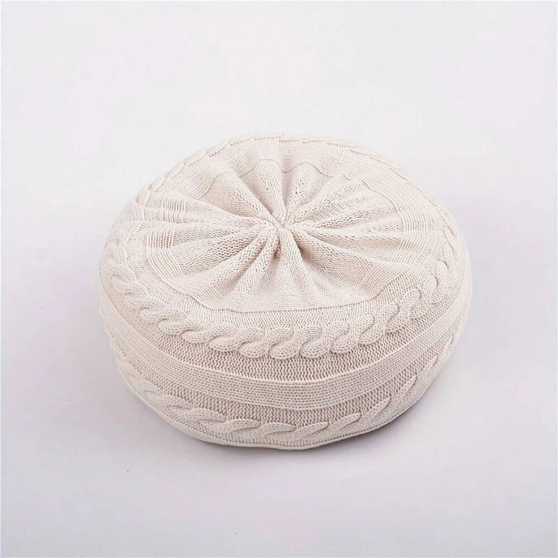 Coussin Pouf Rond pour Photographie Bébé