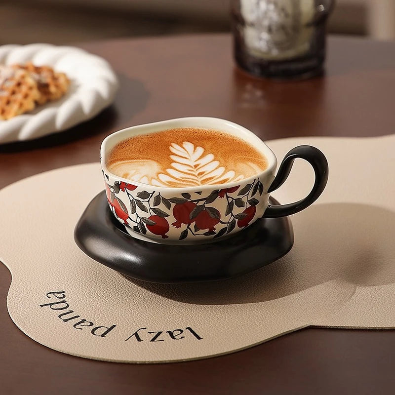 Tasse à Café Style Rétro Luxe Léger