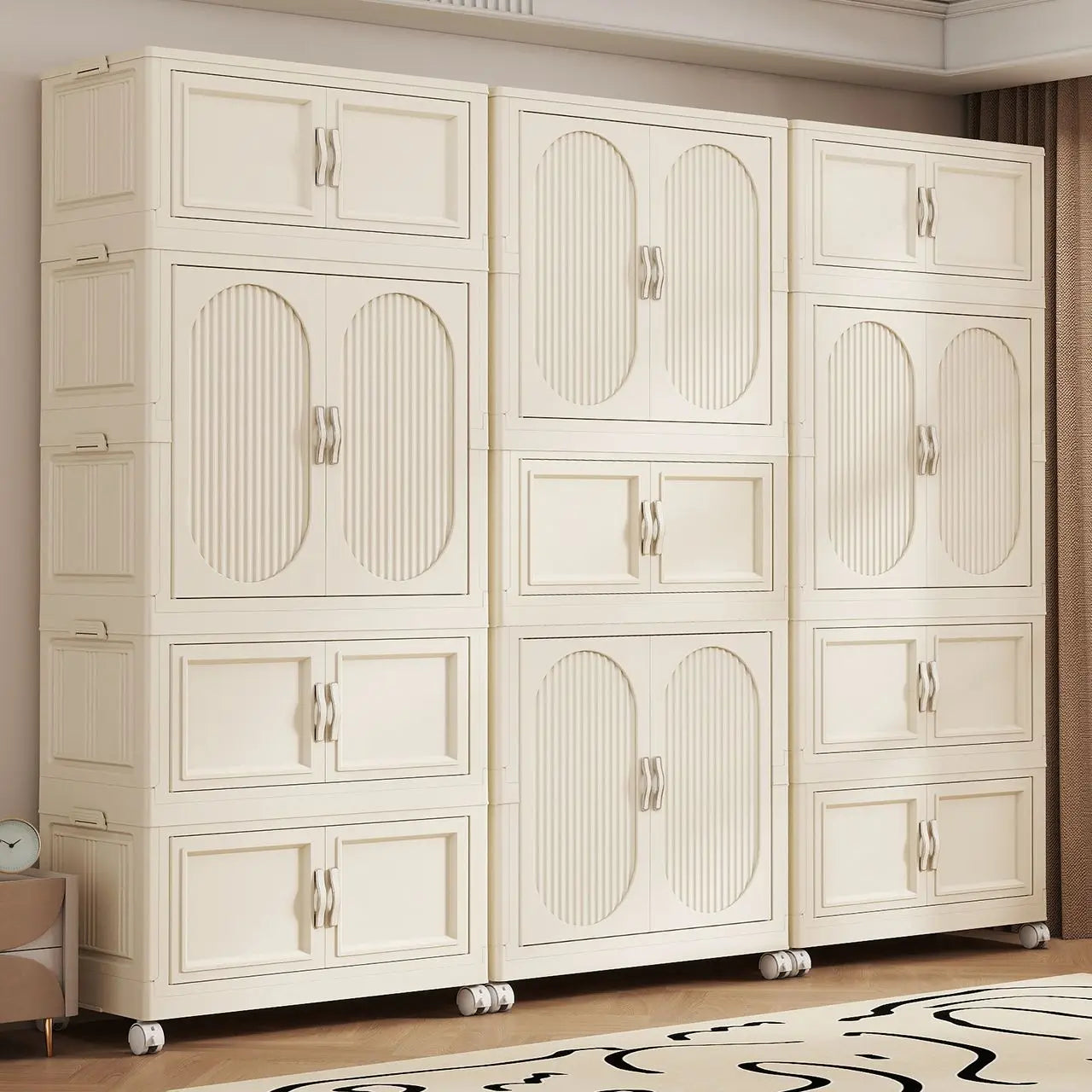 Armoire Pliable Enfant pour Vêtements et Jouets
