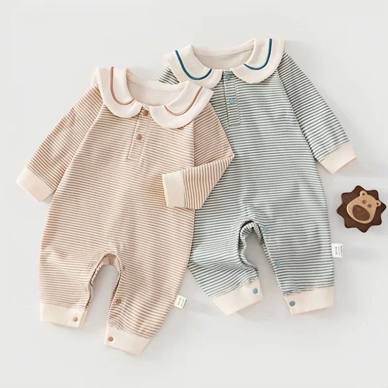 Body Bébé Col Marin en Coton
