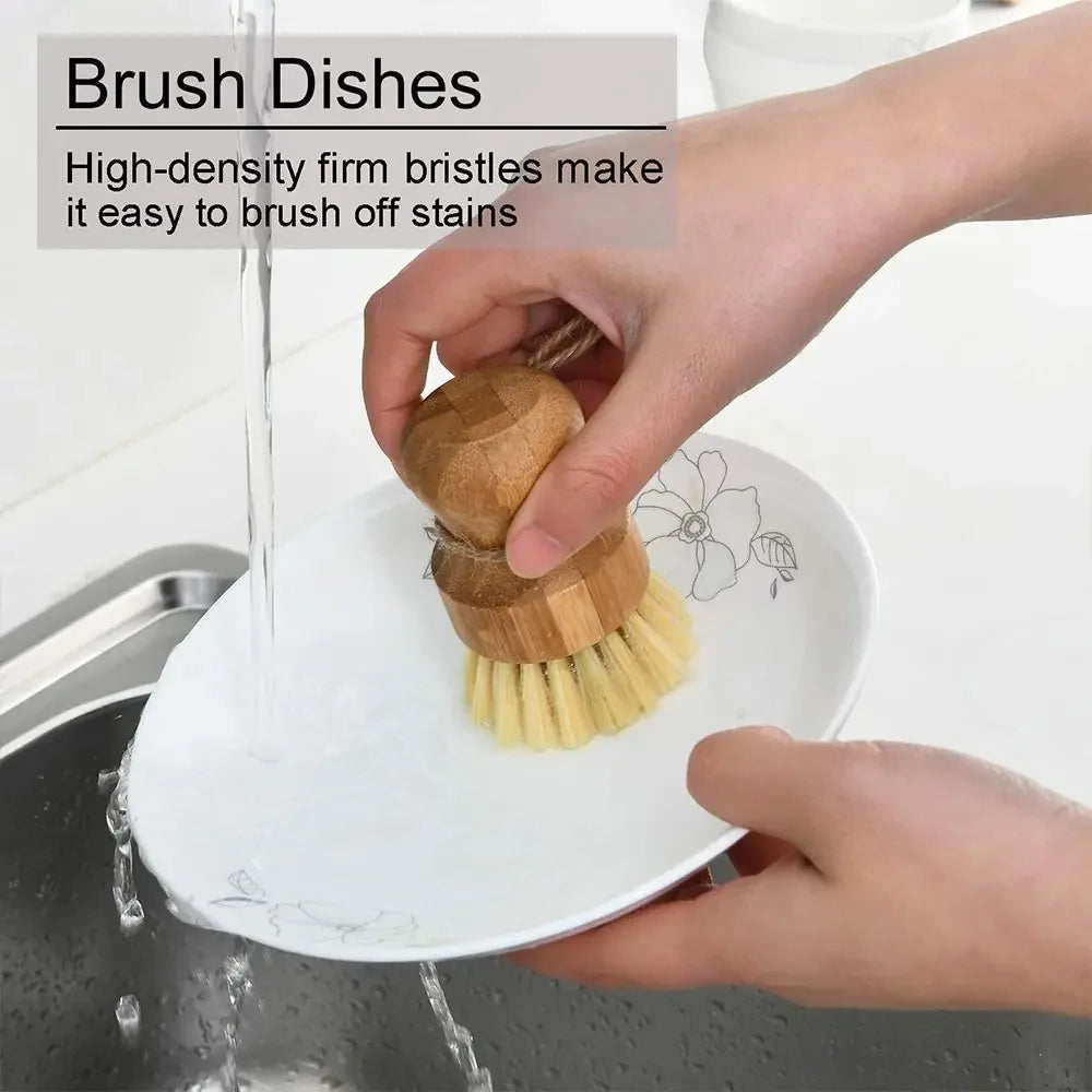Brosse à Vaisselle en Bois Sisal et Coco Écologique