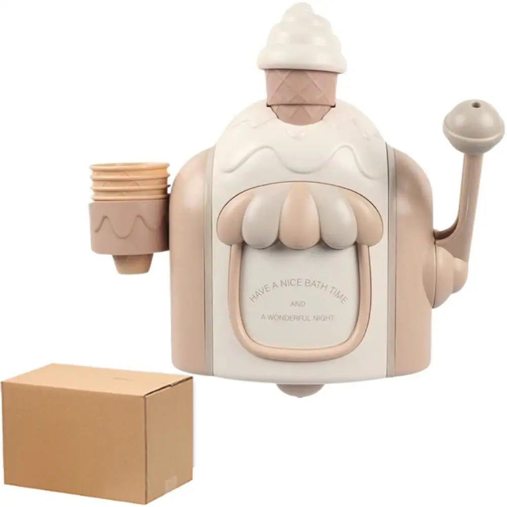 Jouet de Bain Machine à Glace en Mousse