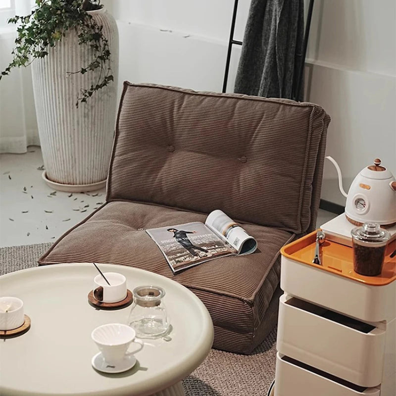 Canapé Paresseux Pliable 2-en-1 Style Tatami