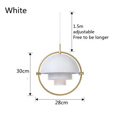 Suspension Nordique Design Sculptural - Métal Modulable