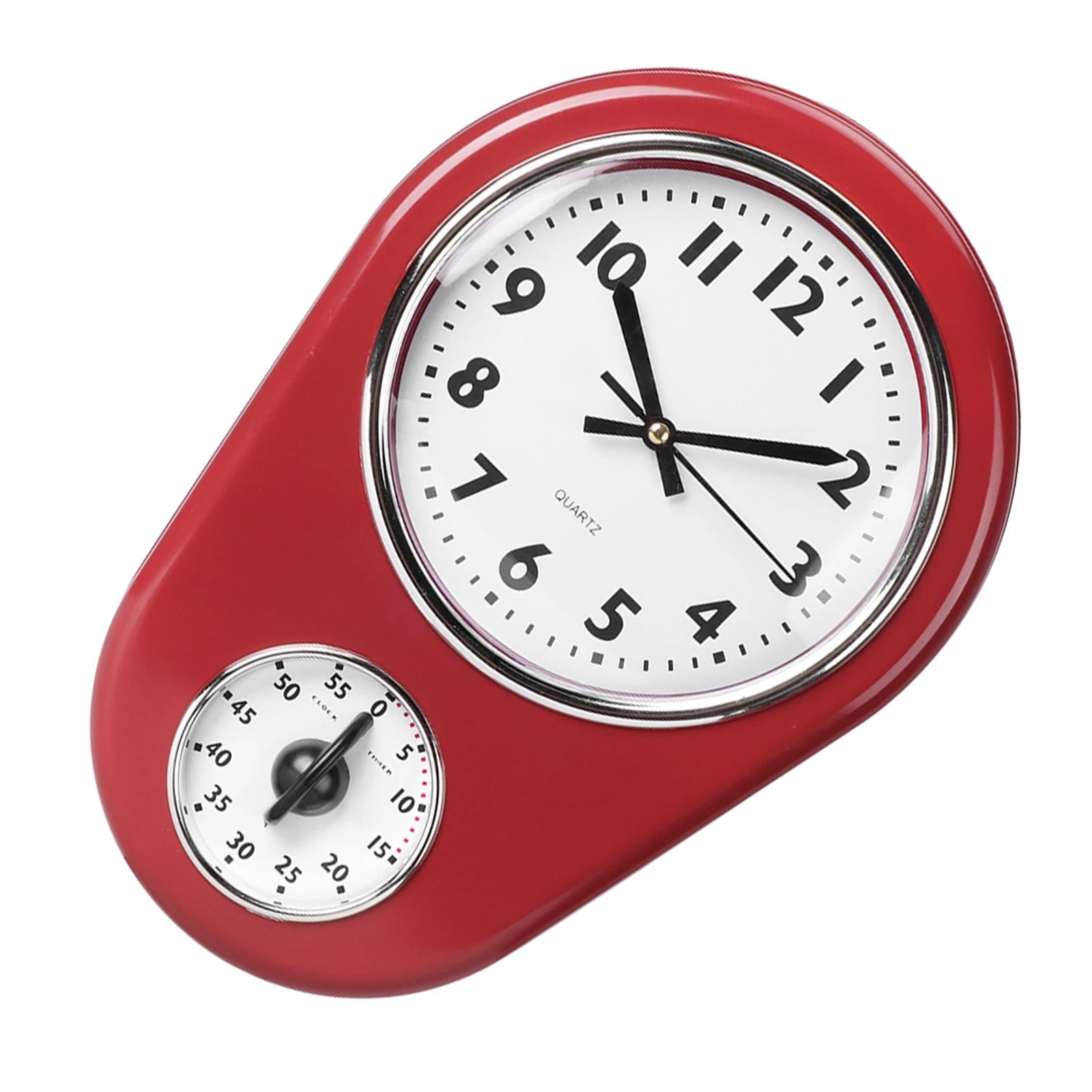 Horloge Murale Vintage Minuterie Cuisine Grand Format