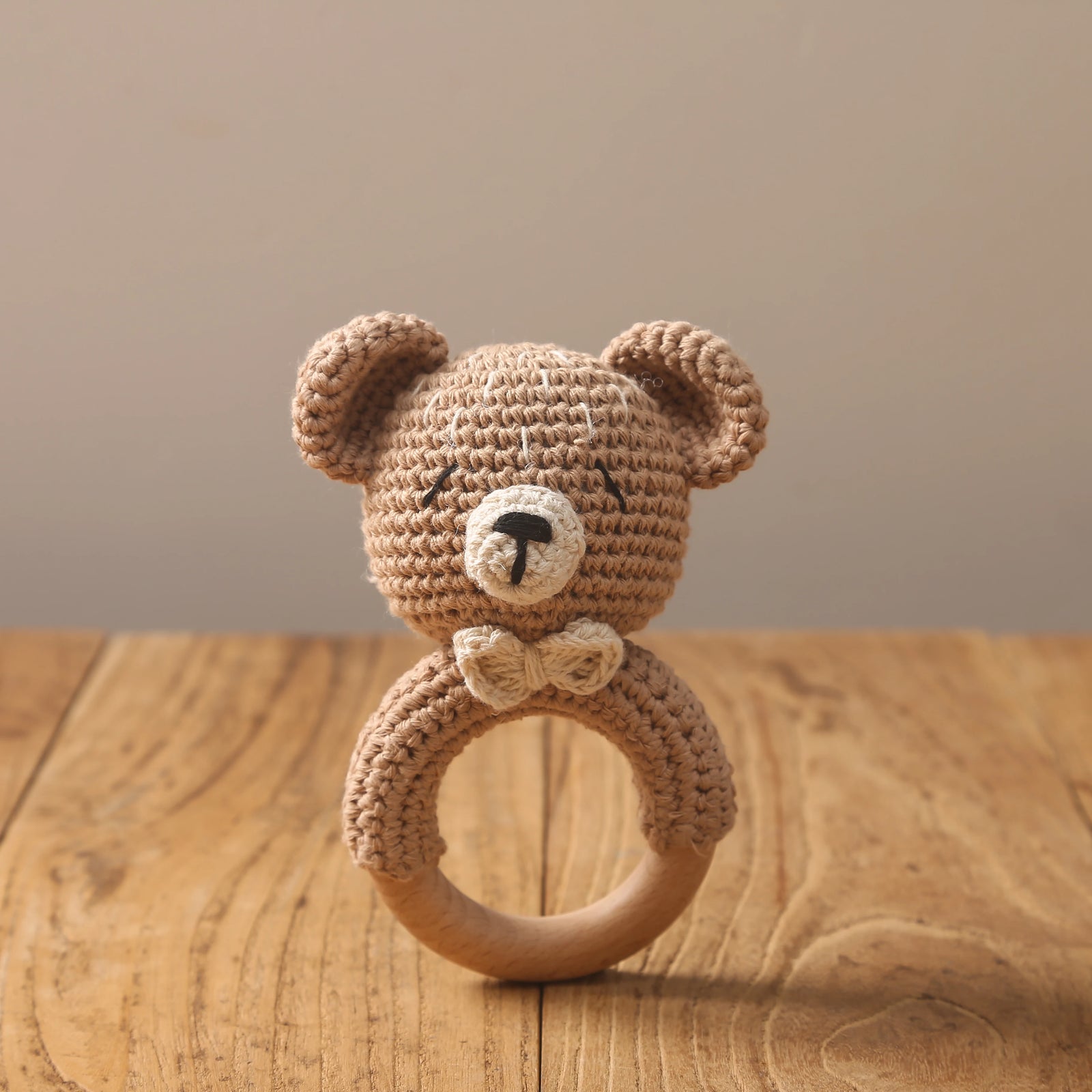Hochet Ourson au Crochet pour Bébé