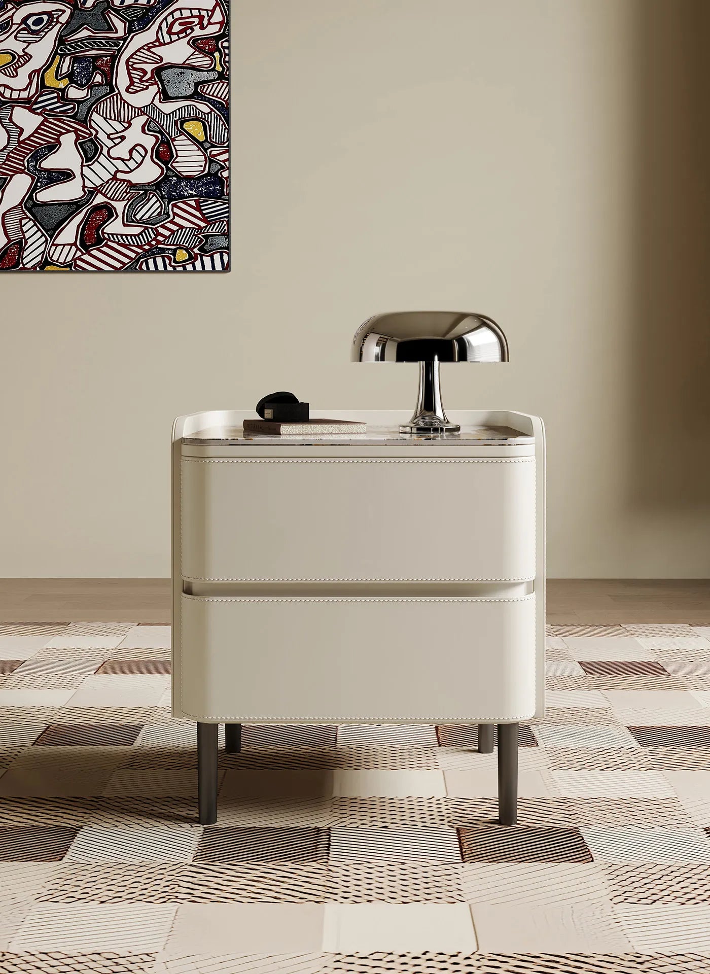 Modern Nightstand – Nordic Display Table
