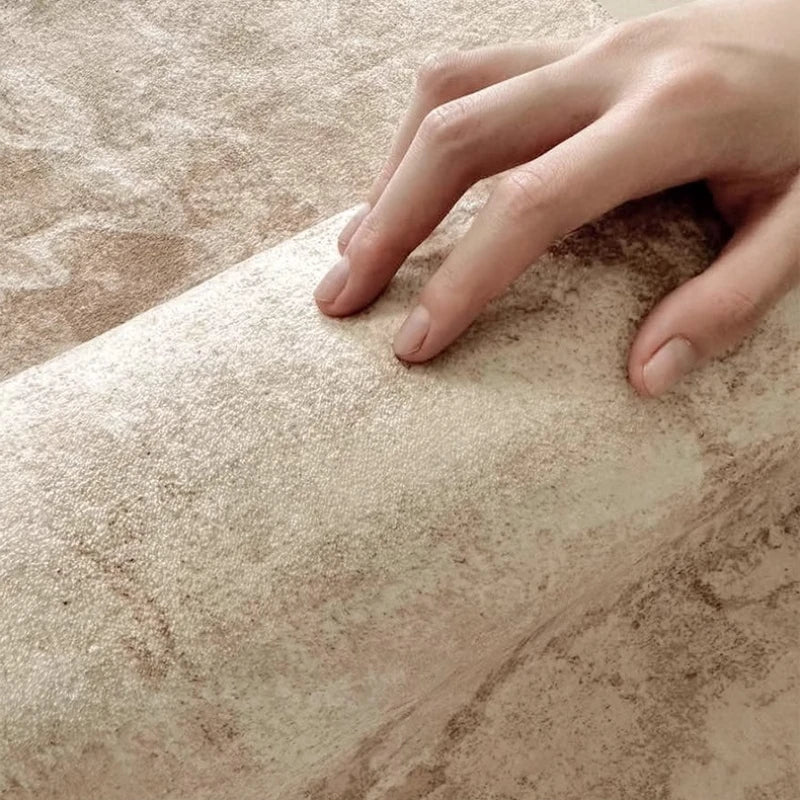 Tapis Léger Luxe Forme Irrégulière Peluche Épaisse