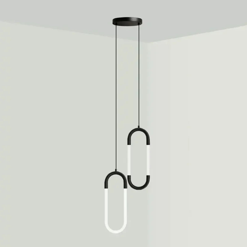 Suspension de Luxe Dorée - Style Nordique LED