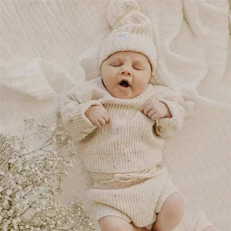 Pull Enfant Tricoté Manches Longues
