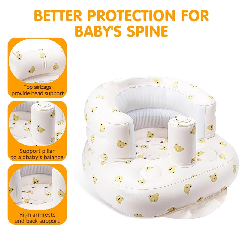 Siège Gonflable Bébé Évolutif 3-36 Mois