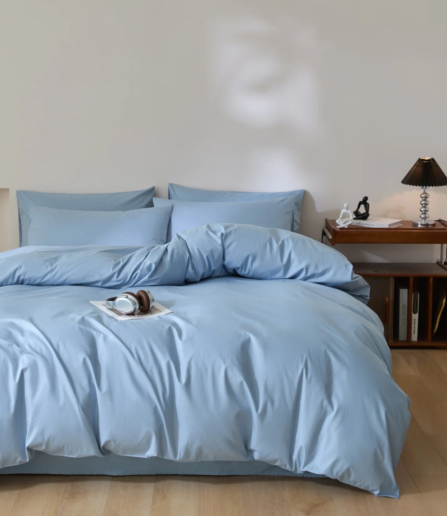 Parure de Lit en Coton Égyptien 3 Pièces