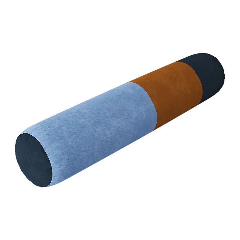 Traversin Cylindrique en Velours - Confort Longue Durée
