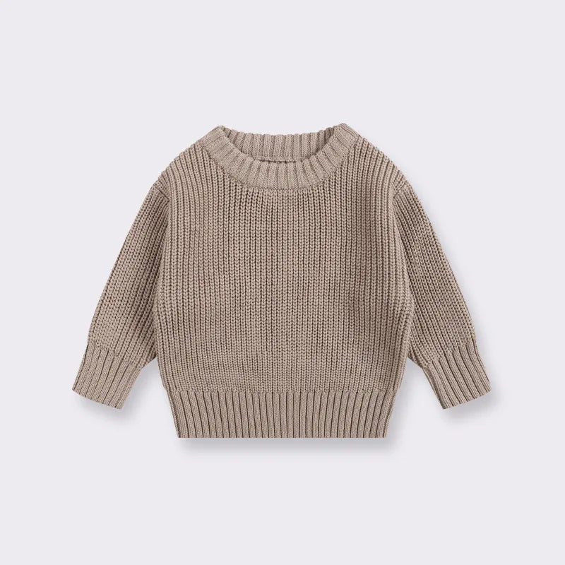 Pull Bébé Tricoté Épais Hiver