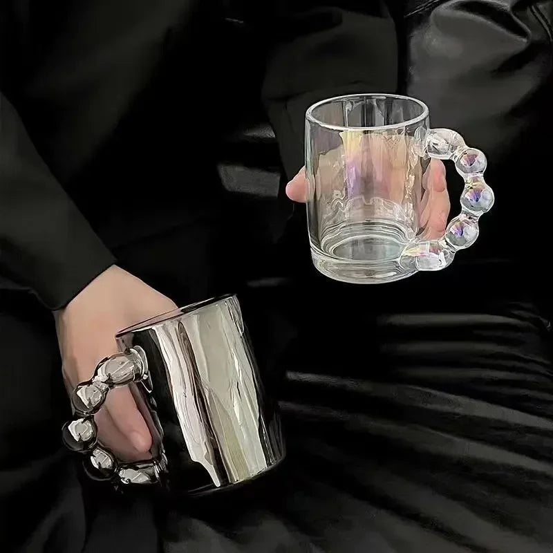 Tasse à Café Européenne Luxe Anse Style Bulle