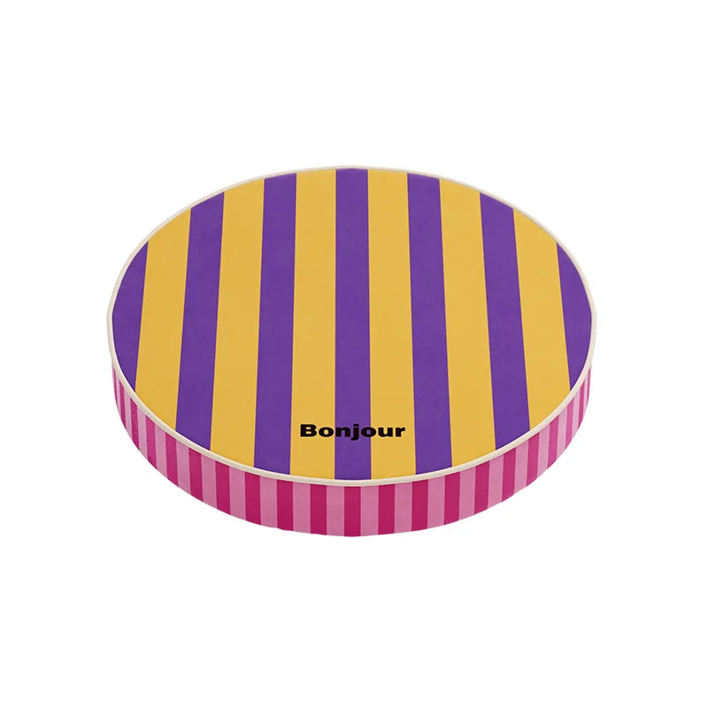 Coussin de Sol Rond pour Méditation et Yoga