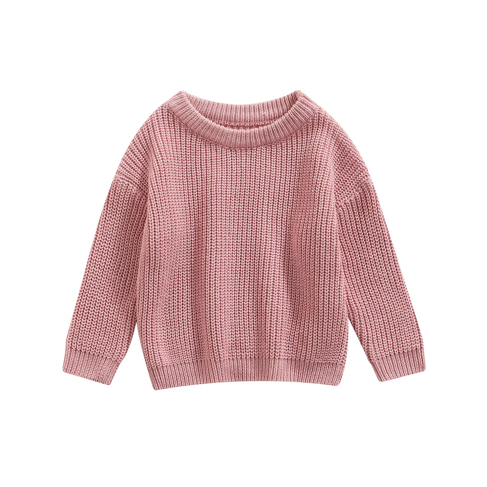 Pull Bébé Tricoté Manches Longues Automne