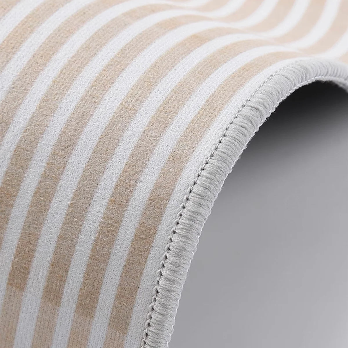 Paillasson Semi-Circulaire en Velours de Cristal