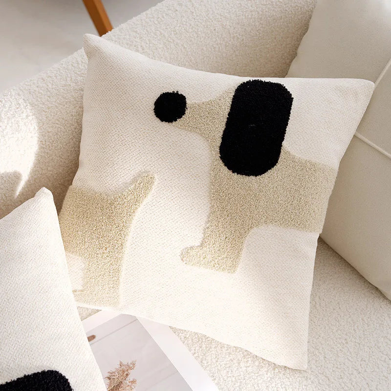 Housse de Coussin Chien Patchwork - Décoration Chambre Enfant