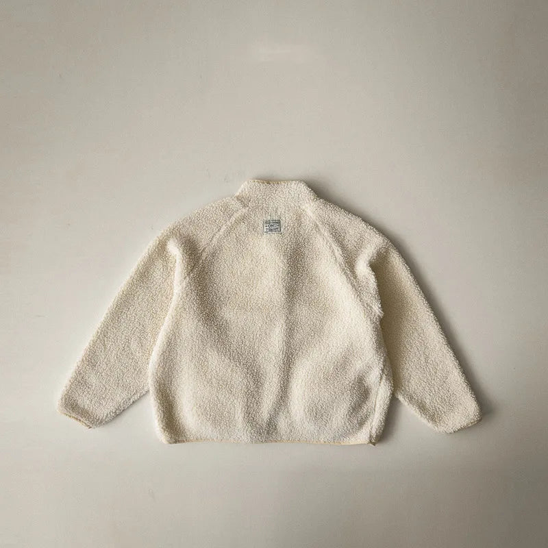 Manteau Enfant Matelassé Uni Style Coréen