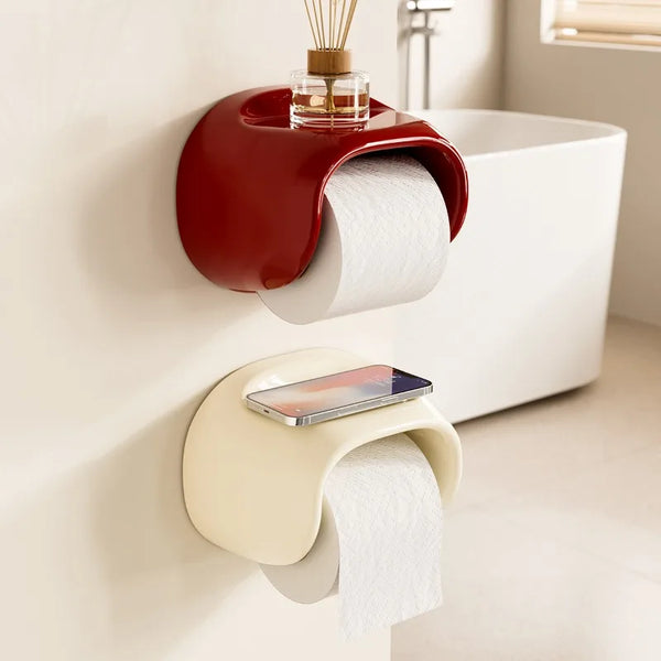 Wall-Mounted Tissue Box – No-Drill Bathroom Storage