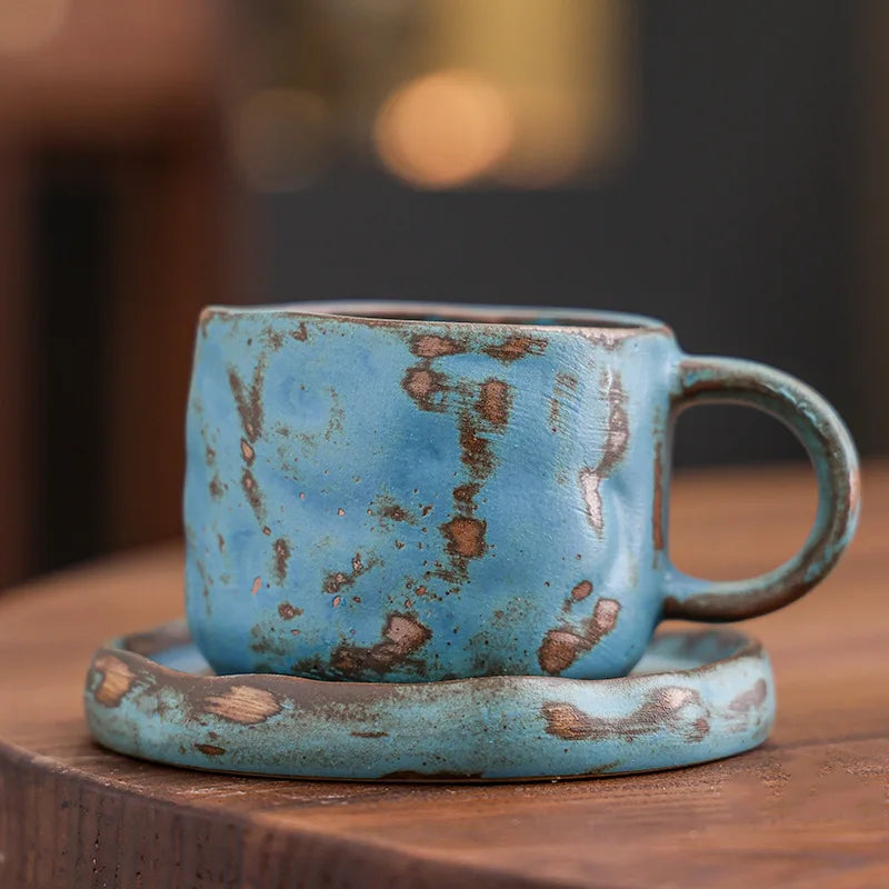 Kiln-Glazed Coffee Cup – Handmade Japanese Style