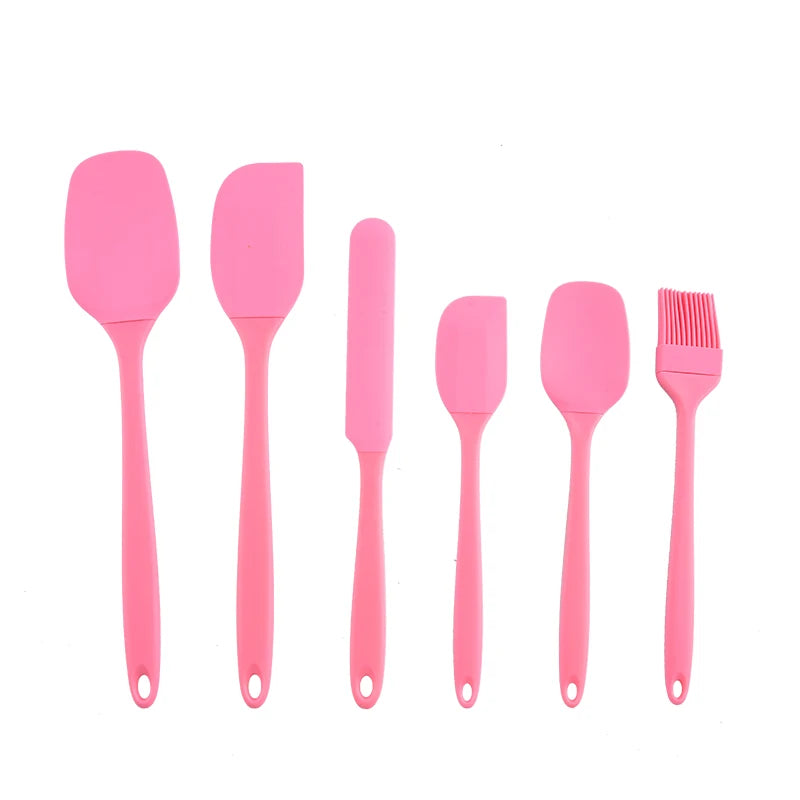 Ensemble Ustensiles de Pâtisserie en Silicone 6 Pièces