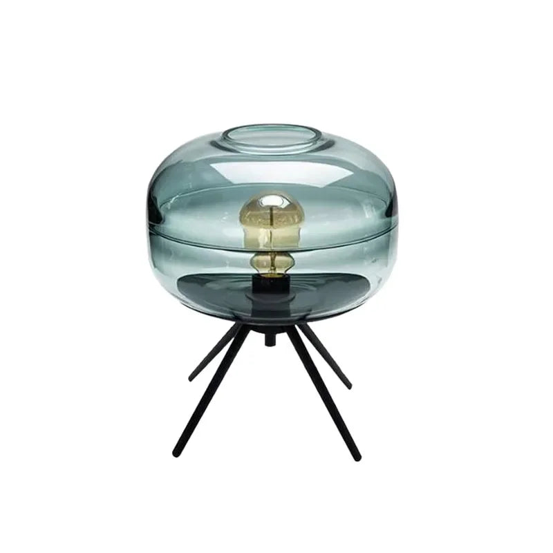 Lampe de Chevet Design Art Verre Style Postmoderne