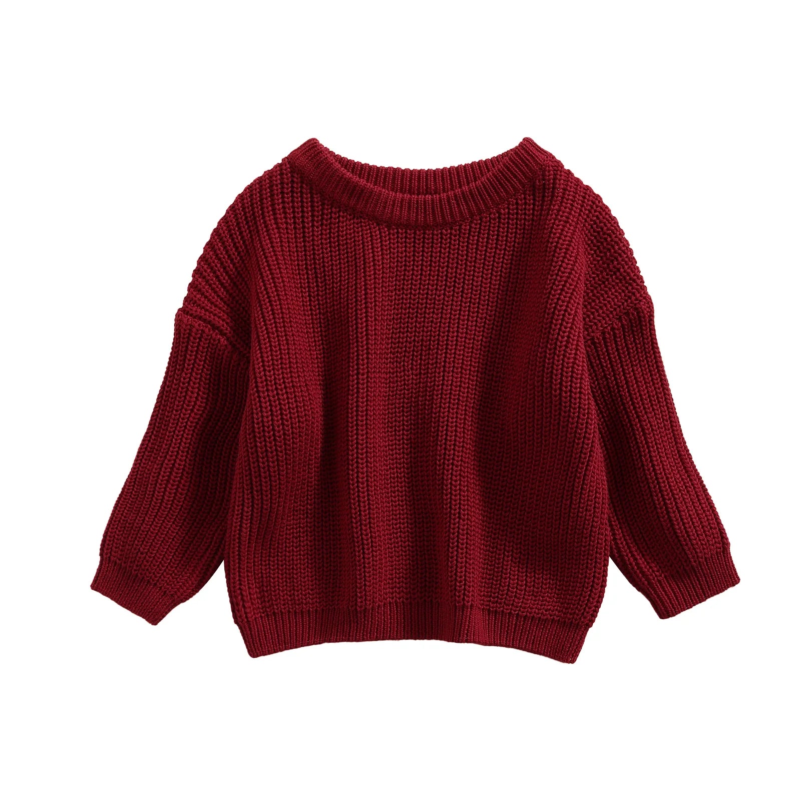 Pull Bébé Tricoté Manches Longues Automne