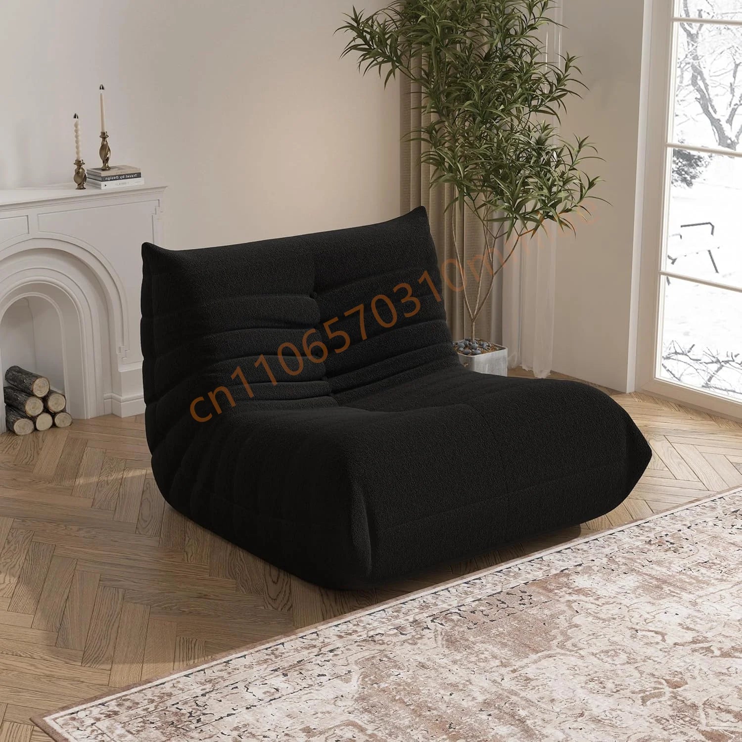 Fauteuil Paresseux Togo en Mousse à Mémoire de Forme