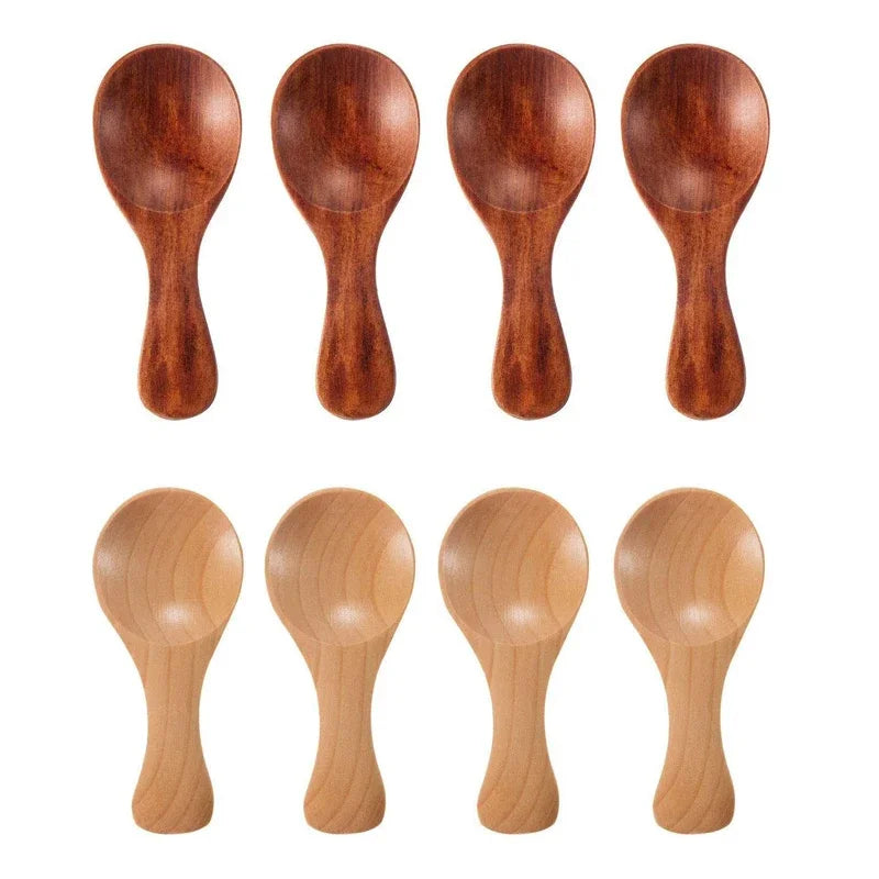 Petites Cuillères en Bois pour Épices et Condiments