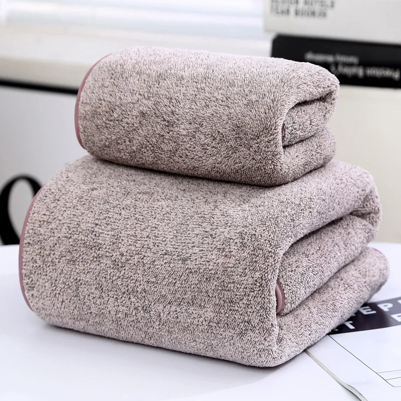 Bamboo Fiber Towel Set – Ultra Dense & Soft