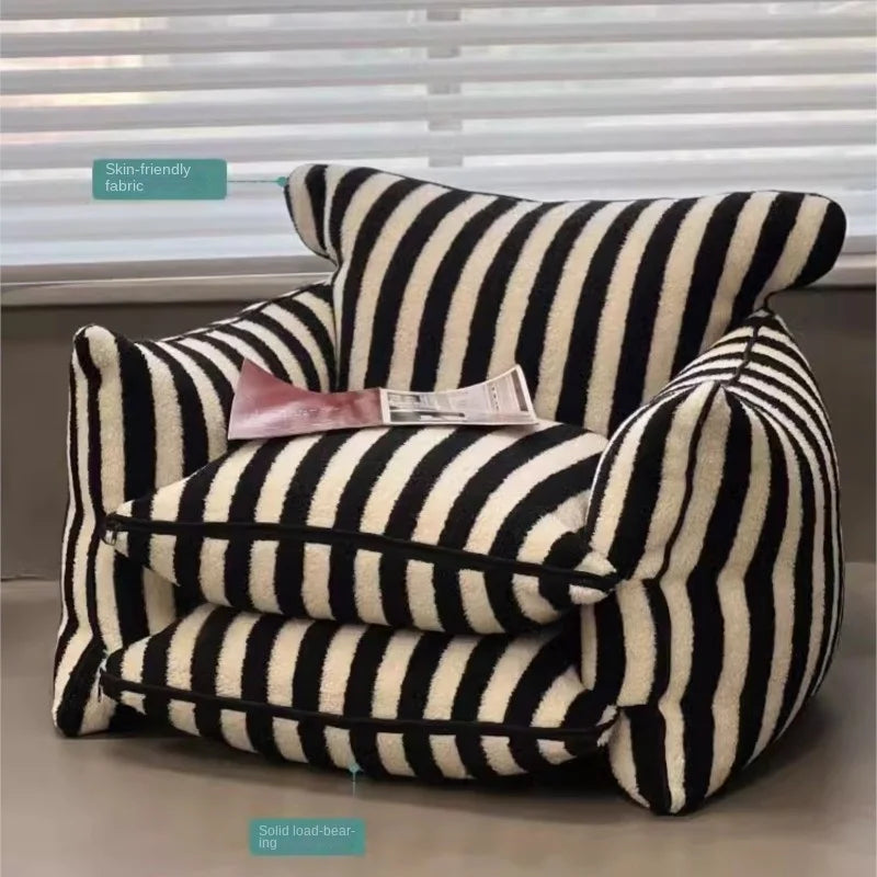 Chaise Longue Tatami Rayée - Assise Décontractée