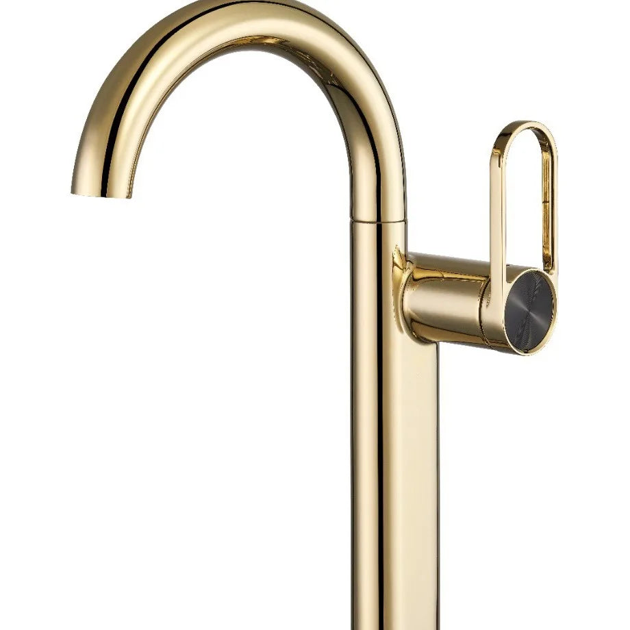 Robinet de Salle de Bain Pivotant en Laiton