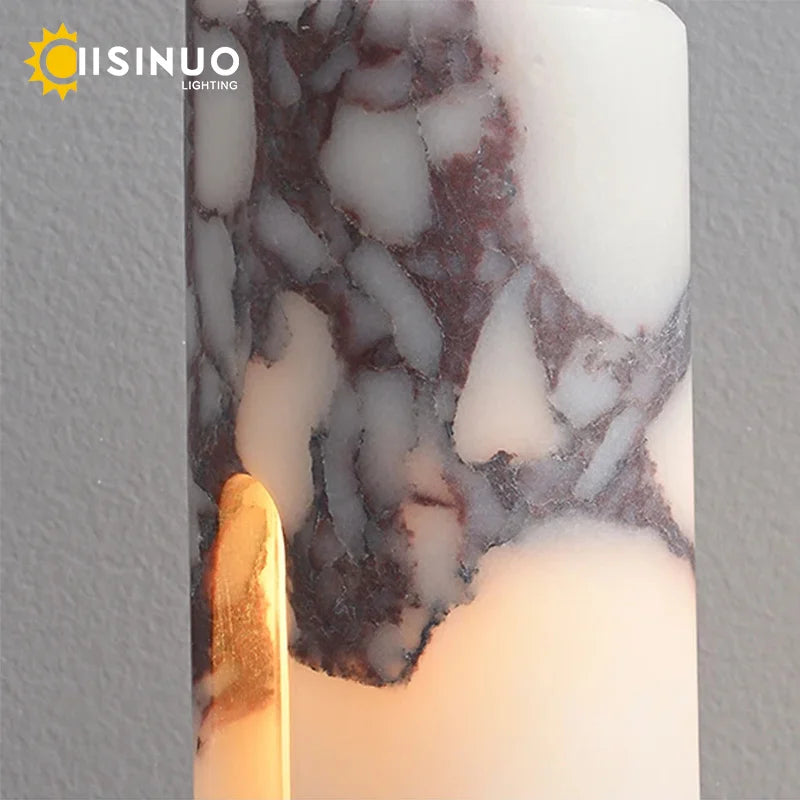 Suspension Cylindrique Marbre Espagnol Chevet Cuisine