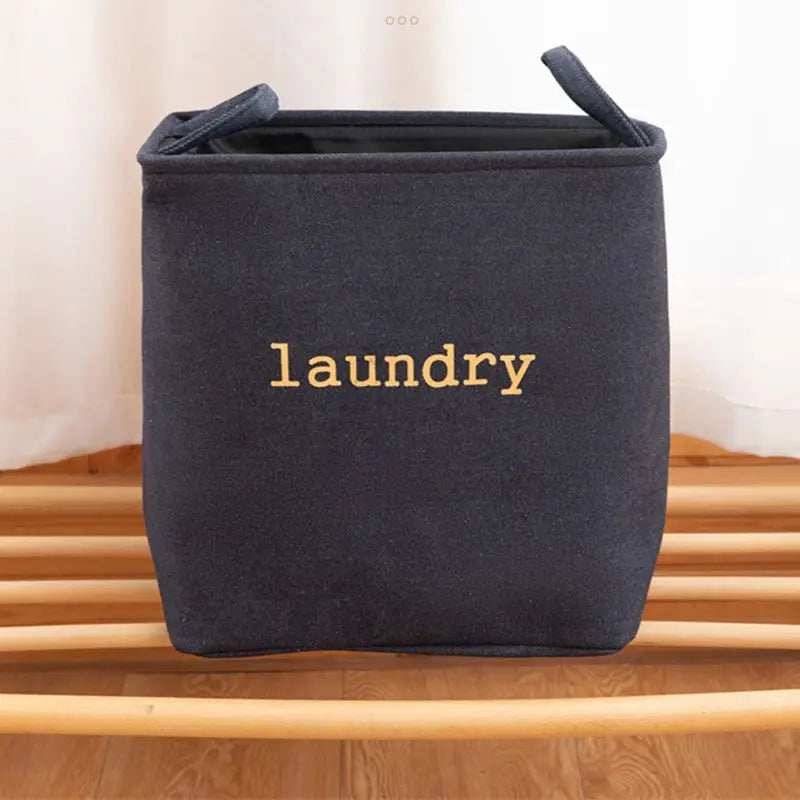 Panier à Linge Pliable en Jute