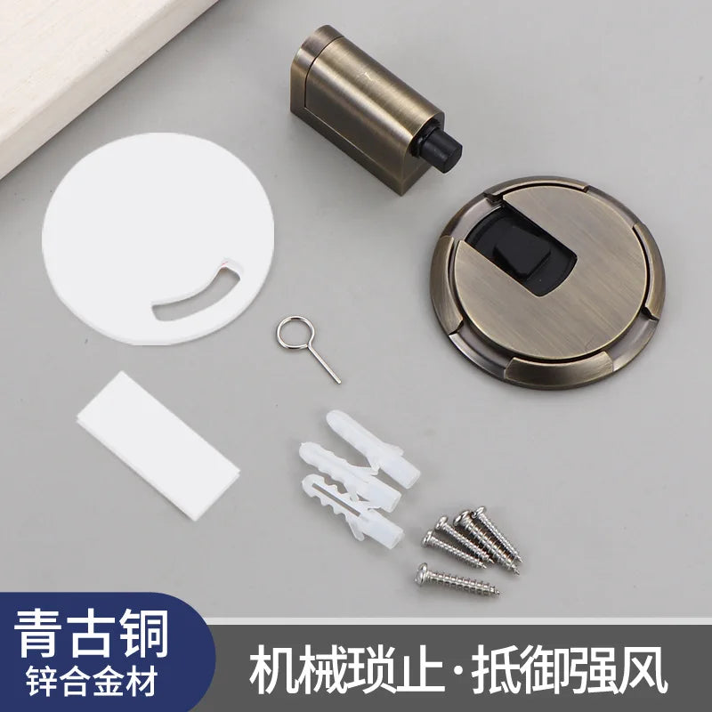 Butoir de Porte Magnétique Ajustable Sans Perçage