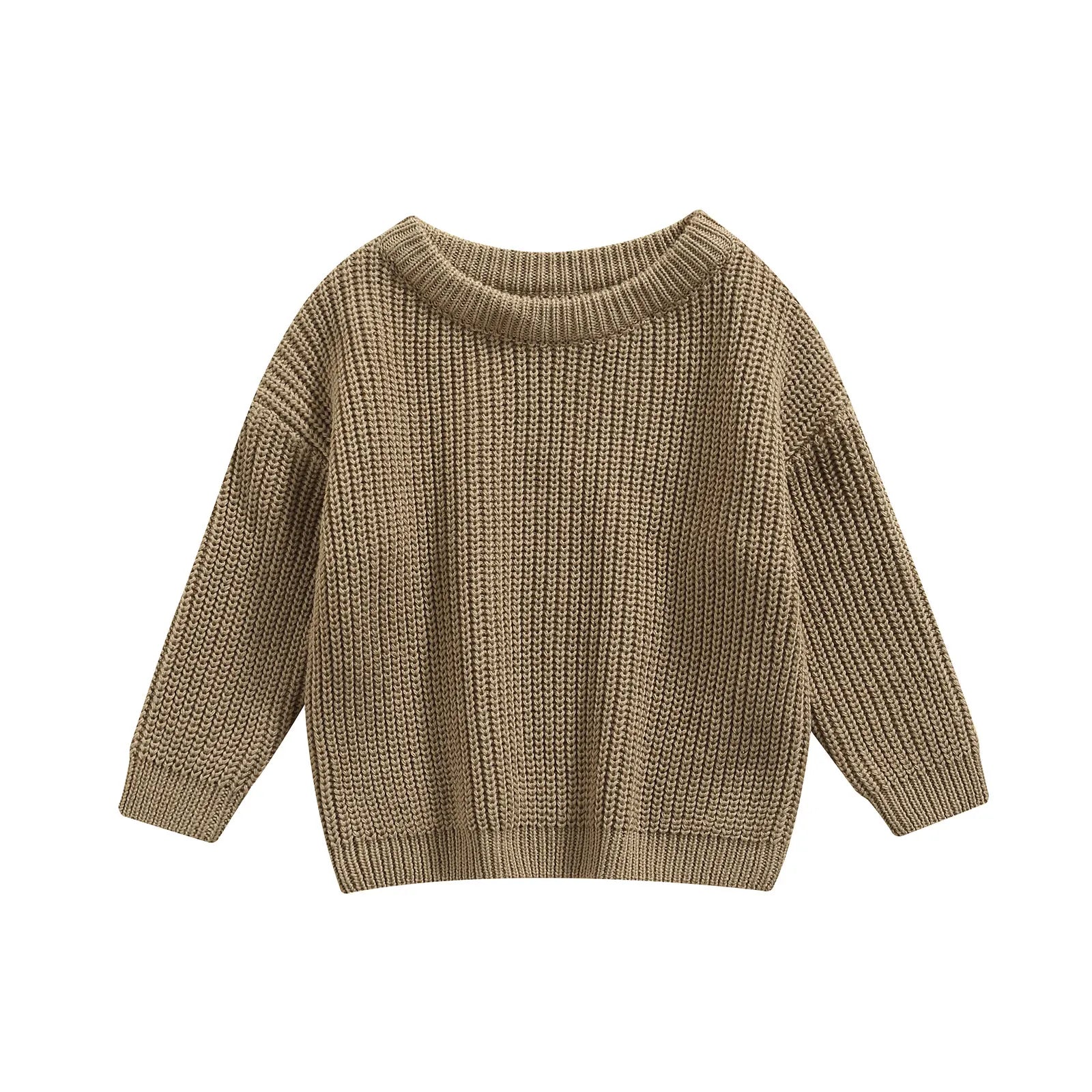 Pull Bébé Tricoté Manches Longues Automne