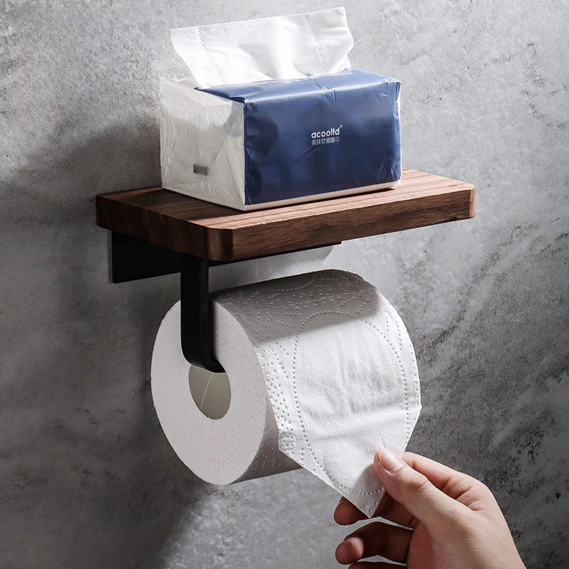 Distributeur de Mouchoirs en Bois Massif - Design Créatif