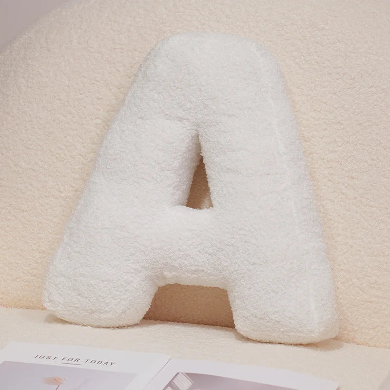 Coussin Lettres Alphabet Décoratif