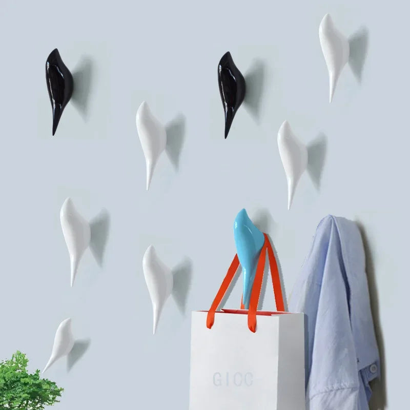 Crochet Mural Oiseau Décoratif pour Chambre d'Enfant
