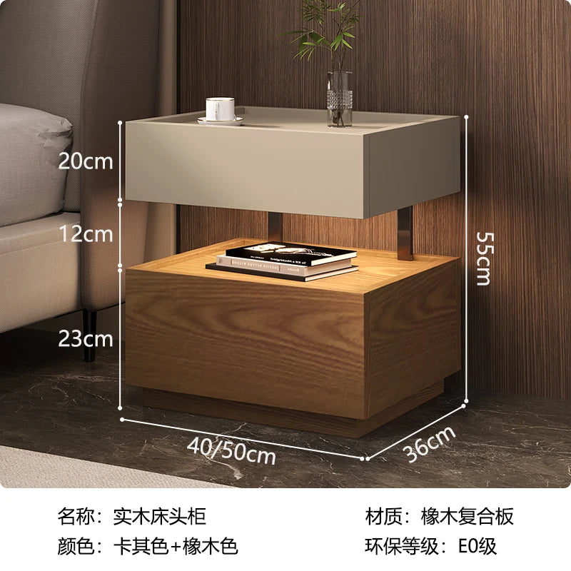 Premium Bedside Table – Classic Storage Design