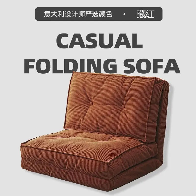 Canapé Paresseux Pliable 2-en-1 Style Tatami