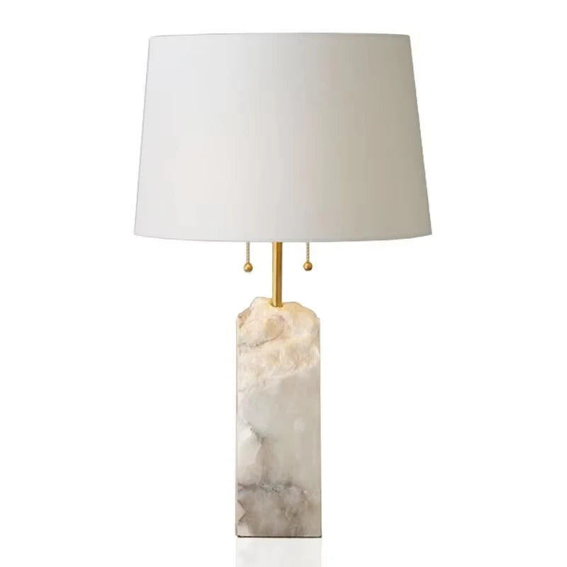 Lampe de Table en Marbre Design Moderne Luxueux