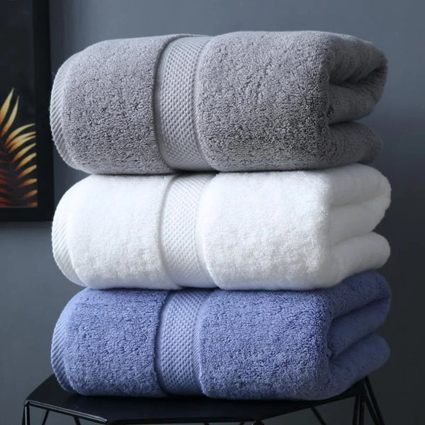Cotton Bath Towel – Soft & Absorbent