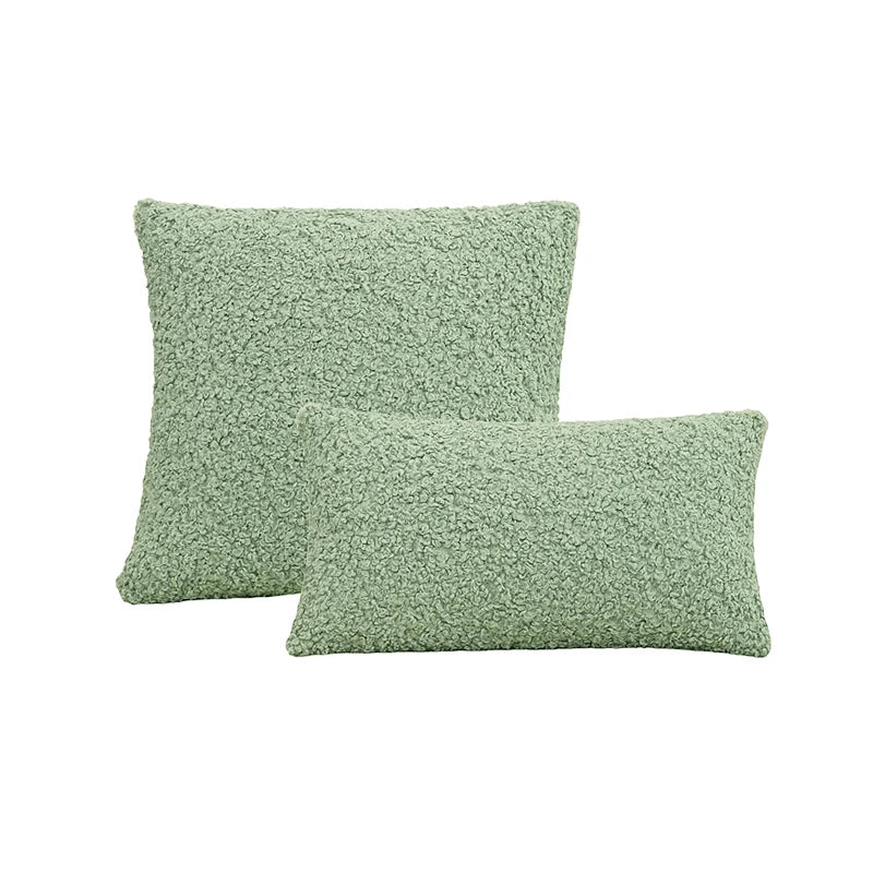 Housse de Coussin Teddy Fourrure - Douceur Peau de Mouton